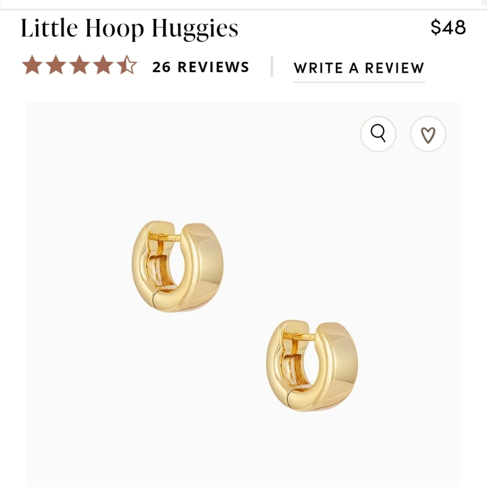 ISO Uncommon James Gold Hoop Huggies *NOT SELLING*